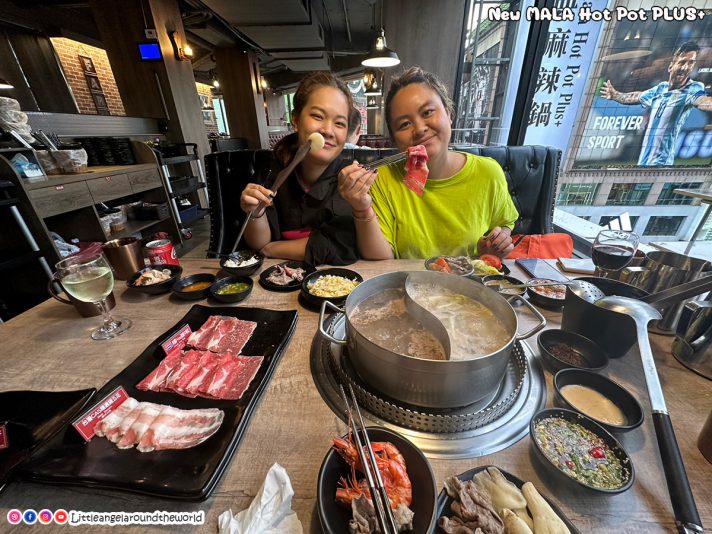 New MALA HotPot Plus ร้านชาบูหมาล่าชื่อดัง ที่ซีเหมินติง (Ximending) : 1 Day Trip in Taipei