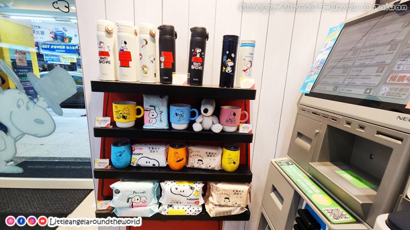 SNOOPY PEANUTS ที่ 7-Eleven ไทเป, ไต้หวัน